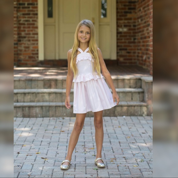 NWT Girls Justine Dress Pink Be Girl - Picture 3 of 6